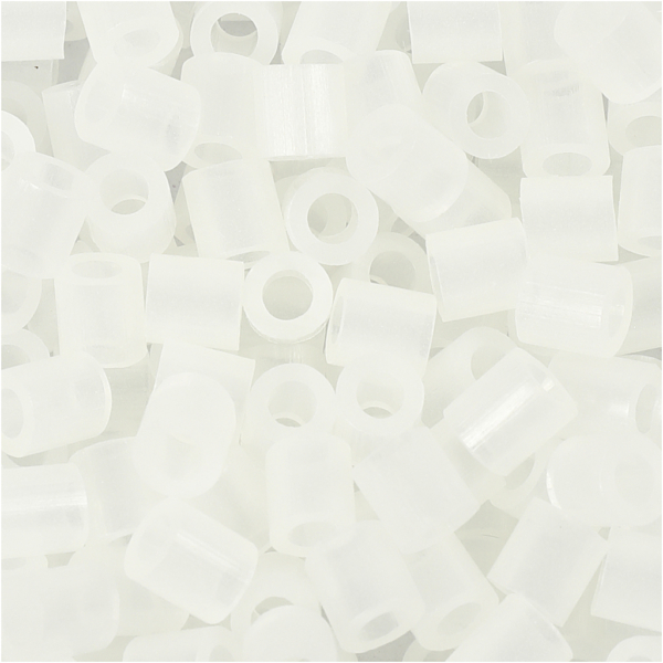 Bügelperlen, Größe 5x5 mm, Lochgröße 2,5 mm, medium, Fluoreszierend  , 6000 sort./ 1 Pck – Bild 2