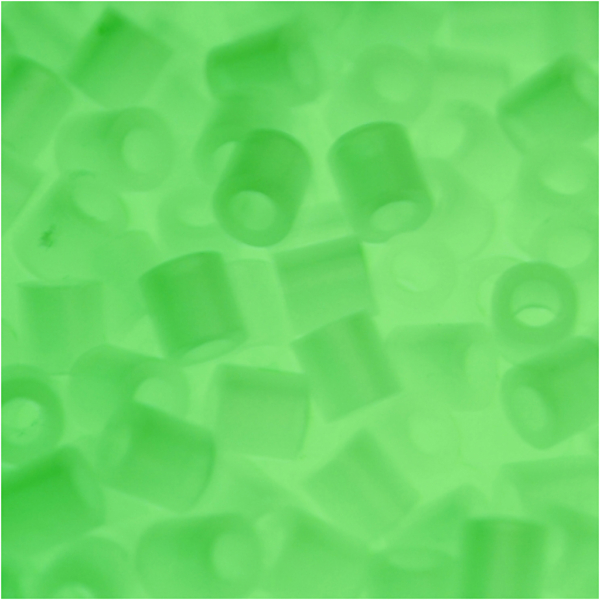 Bügelperlen, Größe 5x5 mm, Lochgröße 2,5 mm, medium, Fluoreszierend  , 6000 sort./ 1 Pck – Bild 5