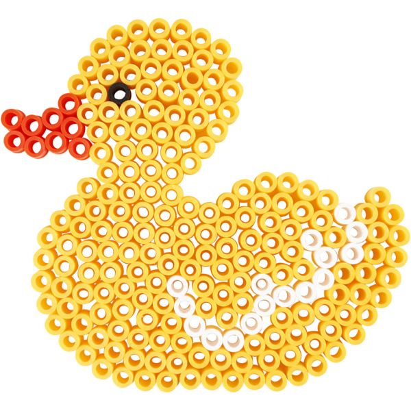 Steckplatte, Teddybär, Auto, Hirsch, Ente und Häschen, Größe 16x19,5-19x24 cm, JUMBO, Transparent, 5 Stk/ 1 Pck – Bild 5