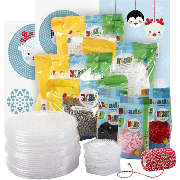 Bügelperlen-Bastelset für Polartiere, medium, 1 Set