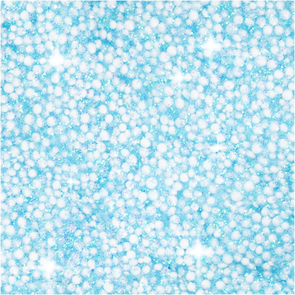Foam Clay® , Glitter, Hellblau, 35 g/ 1 Dose – Bild 3