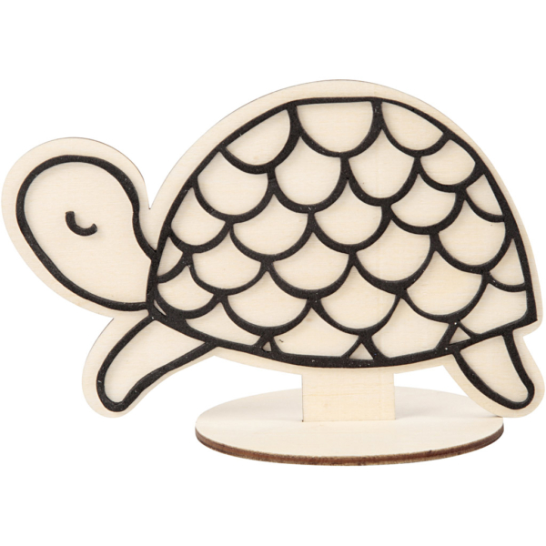 Deko-Figur, Schildkröte, H 10 cm, 1 Stk – Bild 3