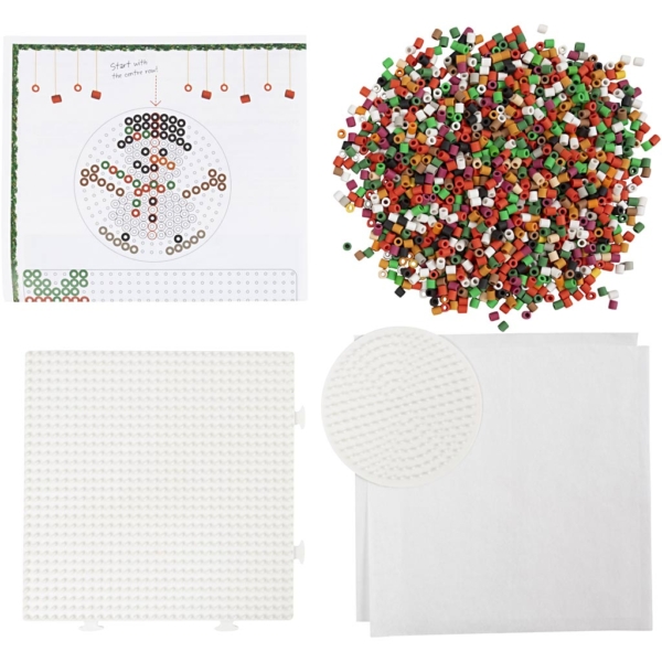 Kreativ Set NABBI BioBeads, Weihnachtsauto, Rentier, Schneemann, Wichtel und Geschenk, 1 Pck – Bild 4