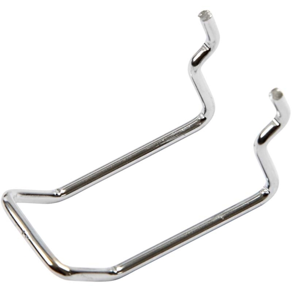 Doppel-Wandhalterung, L 60 mm, B 25 mm, Dicke 3 mm, 50 Stk/ 1 Pck