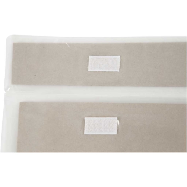 Art Portfolio, A2, 420x600 mm, Größe 61x53 cm, Transparent, 4 Stk/ 1 Pck – Bild 2