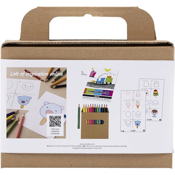 Mini Kreativ Set Zeichnen, Süße Sachen, 1 Pck – Bild 3