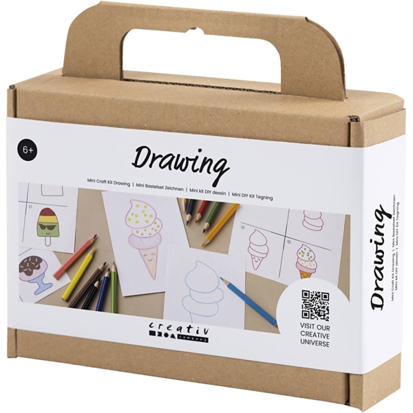 Mini Kreativ Set Zeichnen, Süße Sachen, 1 Pck – Bild 4