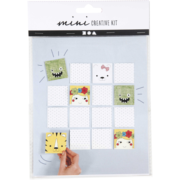 Mini Kreativ Set, Memo Spiel, 1 Pck – Bild 2