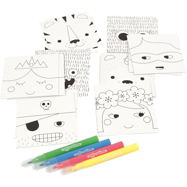 Mini Kreativ Set, Memo Spiel, 1 Pck – Bild 4