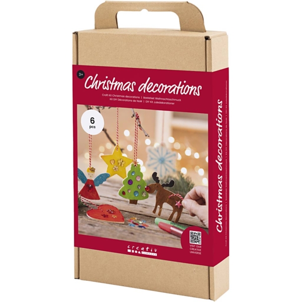 Kreativ Set Weihnachtsschmuck, Ausmalen, 1 Pck – Bild 3
