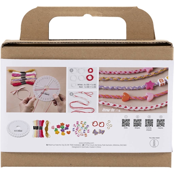 Mini Kreativ Mix Schmuck, Freundschaftsschmuck, 1 Pck – Bild 2