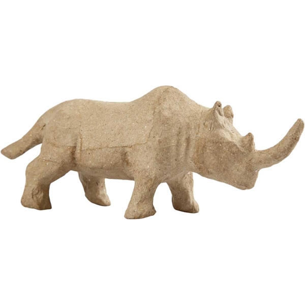 Rhinozeros, H 7,5 cm, L 18 cm, 1 Stk – Bild 2