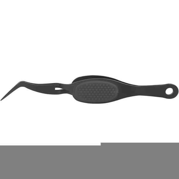 Pinzette mit Feder, L 12,5 cm, 1 Stk – Bild 3