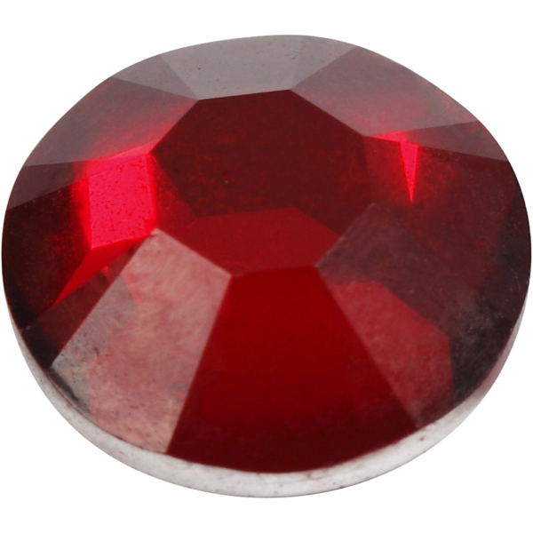 Strasssteine, konisch rund, Größe 6+8+10 mm, Rot, 35 Stk/ 1 Pck – Bild 4