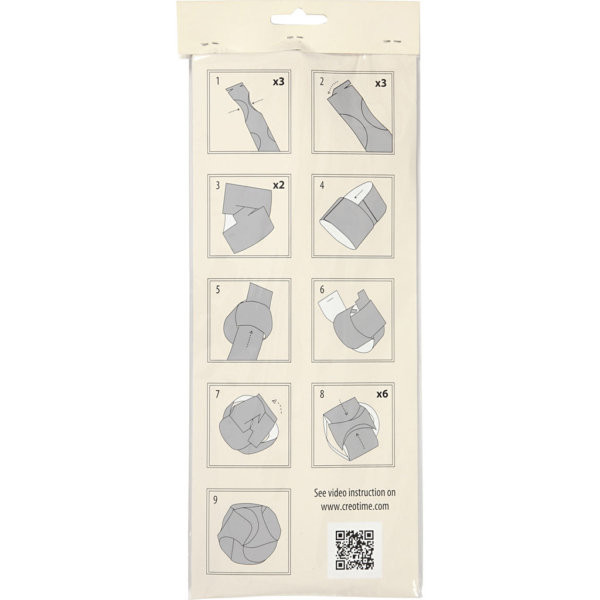 Click Ornaments, D 9 cm, Größe 5,5x28,4 cm, 9 Set/ 1 Pck – Bild 6