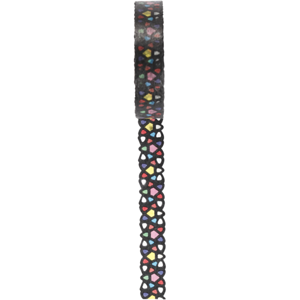 Washi Tape, B 10 mm, 5 m/ 1 Rolle