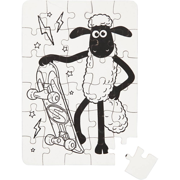 Puzzlespiel, Größe 13x18,3 cm, 2 Stk/ 1 Pck – Bild 4
