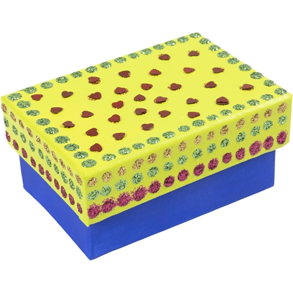 Rechteckige Boxen, H 3,5+4,5+5,5+6,5 cm, Größe 8,5x11,5+11x14 cm, 4x4 Stk/ 1 Pck – Bild 2