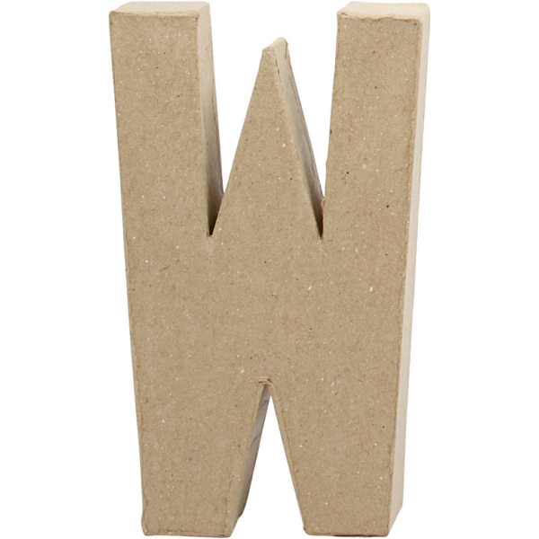 Buchstaben, W, H 20,3 cm, B 11,4 cm, Dicke 2,5 cm, 1 Stk – Bild 2