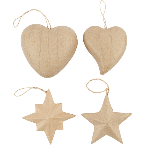 Weihnachtsschmuck - Sortiment, D 8 cm, 80 Stk/ 1 Pck – Bild 4