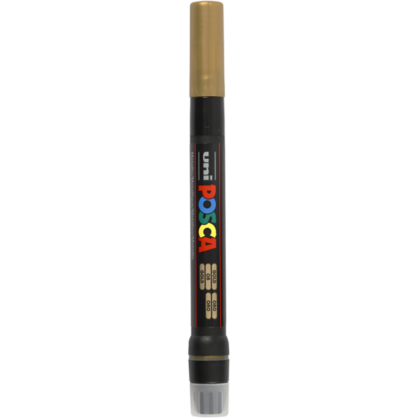 Posca Marker , Nr. PCF350, Strichstärke 1-10 mm, Gold, 1 Stk