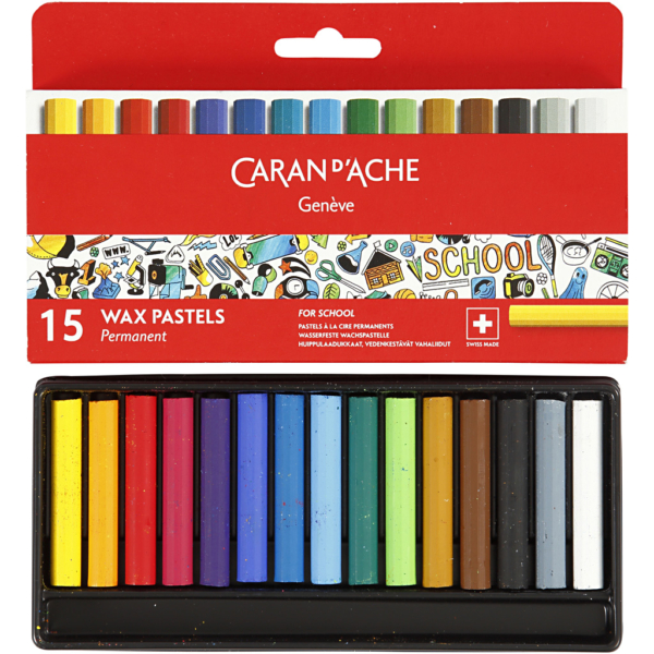 Neocolor I - Ölkreide, Junior, L 5 cm, Dicke 8 mm, Sortierte Farben, 15 Stk/ 1 Pck – Bild 2