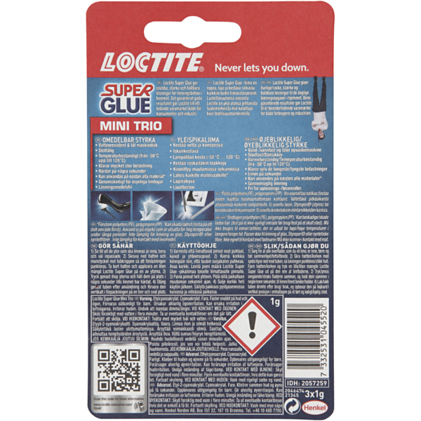 Loctite Super Kleber, 3 g/ 1 Pck – Bild 3