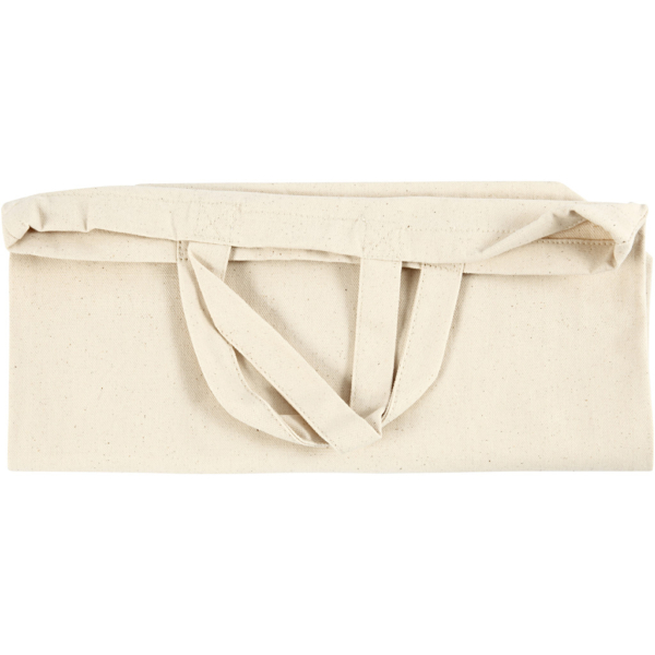 Stofftasche, Größe 39x44x10 cm, 310 g, Hellnatur, 1 Stk – Bild 2