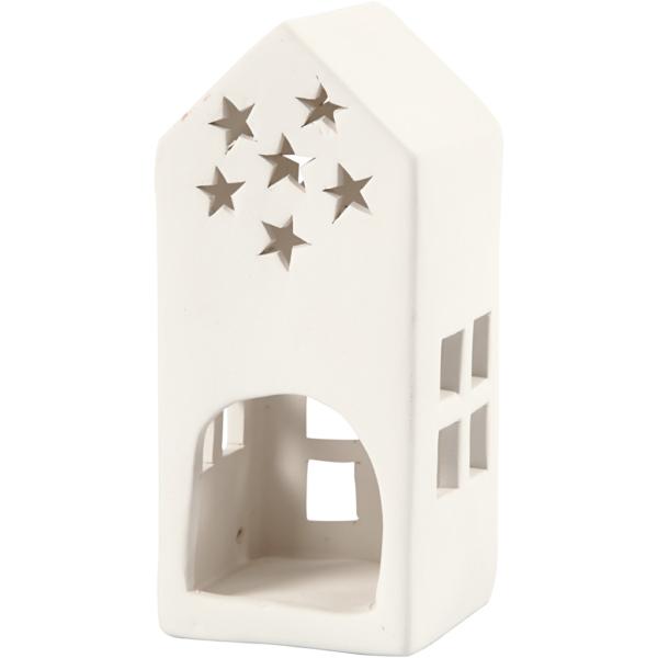 Teelicht-Behälter, H 16 cm, Größe 7x7 cm, Weiß, 8 Stk/ 1 Box – Bild 4
