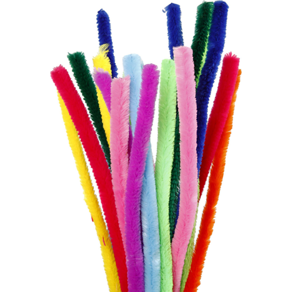 Pfeifenreiniger, L 30 cm, Dicke 15 mm, Sortierte Farben, 200 sort./ 1 Pck – Bild 5