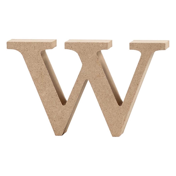 Buchstabe, w, H 8 cm, Dicke 2 cm, 1 Stk – Bild 2