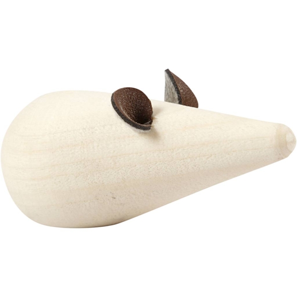 Maus, L 6,5 cm, D 3,5 cm, 2 Stk/ 1 Pck – Bild 2
