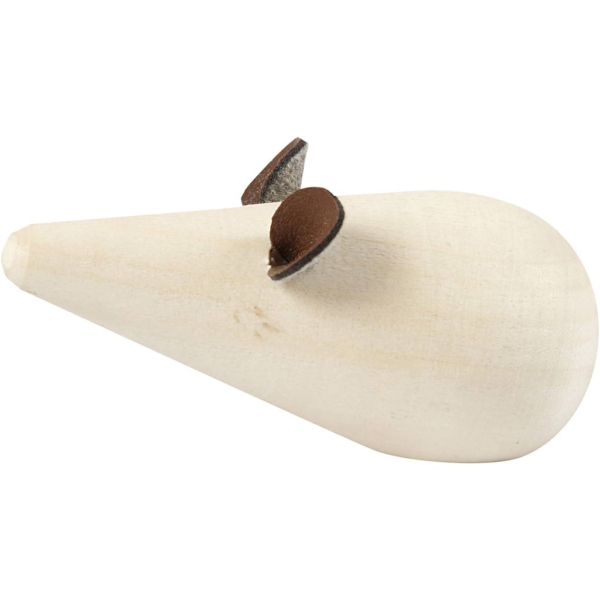Maus, L 6,5 cm, D 3,5 cm, 2 Stk/ 1 Pck – Bild 3