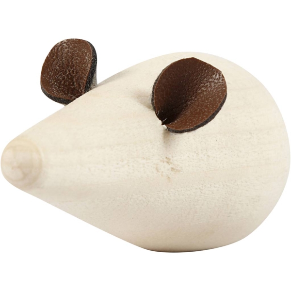 Maus, L 6,5 cm, D 3,5 cm, 2 Stk/ 1 Pck – Bild 5