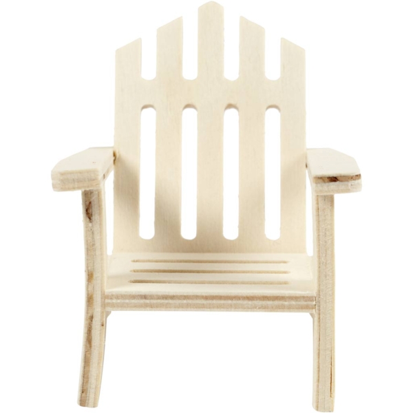 Gartenstuhl, H 9 cm, B 7,5 cm, 1 Stk – Bild 2