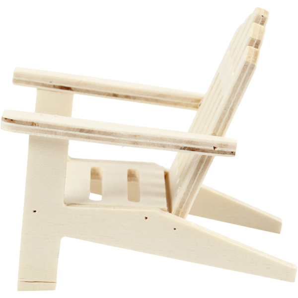 Gartenstuhl, H 9 cm, B 7,5 cm, 1 Stk – Bild 4