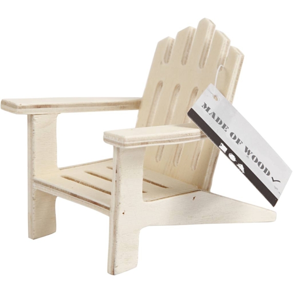 Gartenstuhl, H 9 cm, B 7,5 cm, 1 Stk – Bild 5