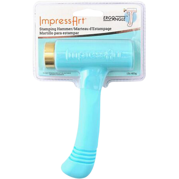 Punzier-Hammer, L 15 cm, B 9 cm, 1 Stk – Bild 2