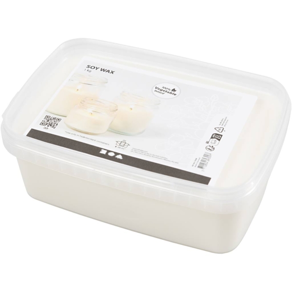 Sojawachs, 1 kg/ 1 Pck