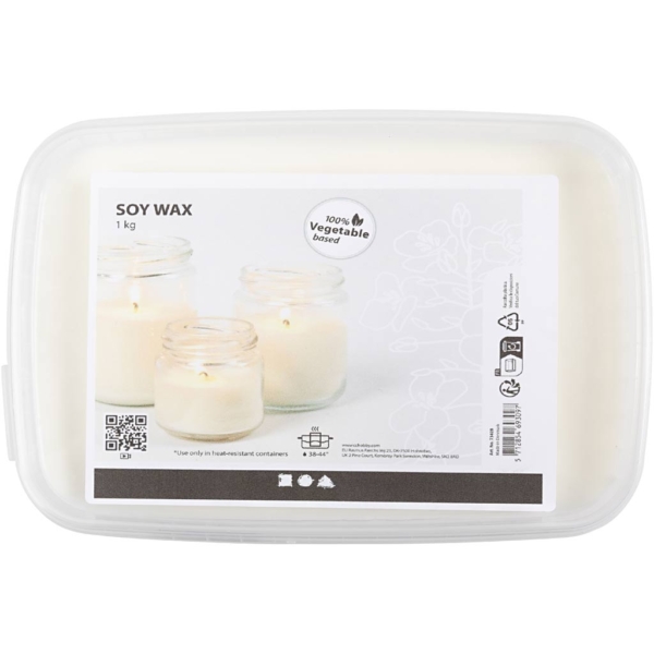 Sojawachs, 1 kg/ 1 Pck – Bild 2