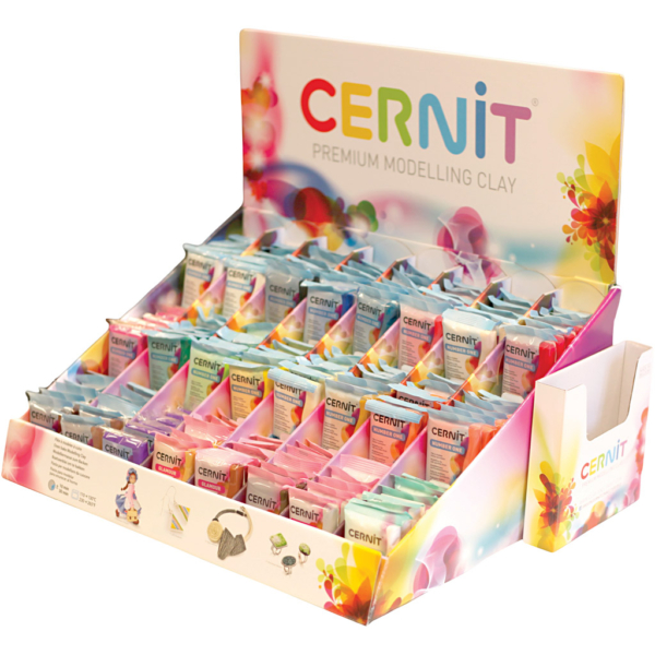 Cernit, Sortierte Farben, 24x6 Pck/ 1 Pck