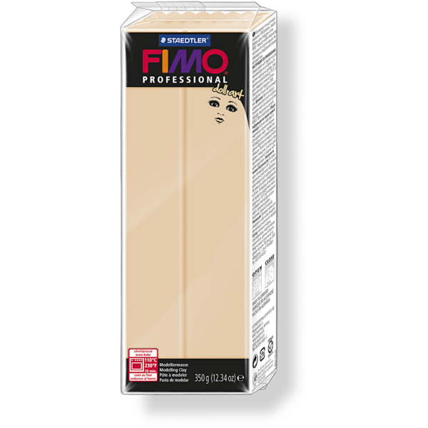 FIMO®-Modelliermasse für Puppen, Beige, 454 g/ 1 Pck