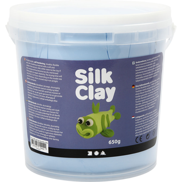 Silk Clay®, Neonblau, 650 g/ 1 Eimer – Bild 2