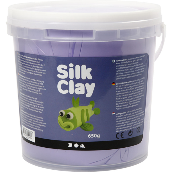 Silk Clay®, Flieder, 650 g/ 1 Eimer – Bild 2