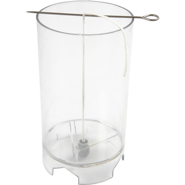 Dochtnadel, L 9 cm, 10 Stk/ 1 Pck – Bild 2