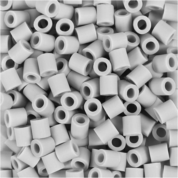 NABBI BioBeads, Größe 5x5 mm, Lochgröße 2.5 mm, medium, Grau, 3000 Stk/ 1 Pck – Bild 2