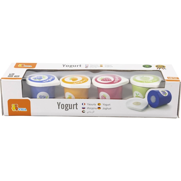 VIGA Joghurtbecher, Größe 5 cm, 4 Teile/ 1 Stk – Bild 3