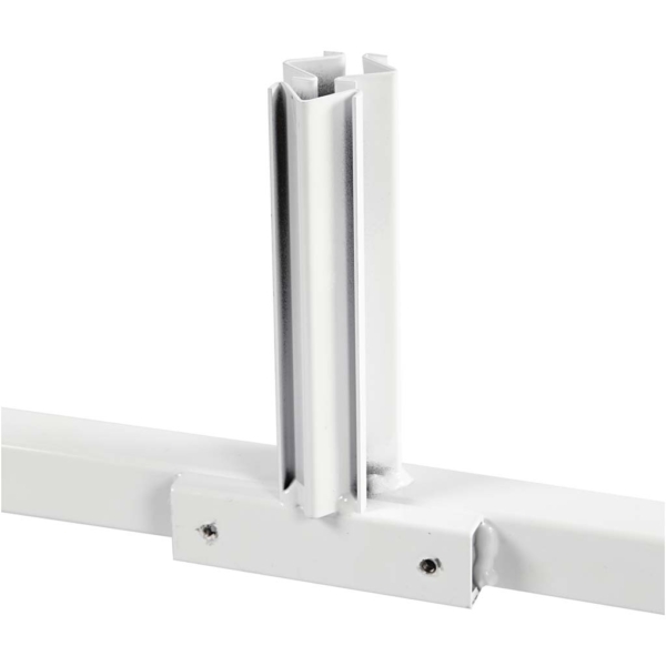 Rahmen-Endstück, H 280 mm, T 50 cm, B 815 mm, Weiß, 1 Stk – Bild 3