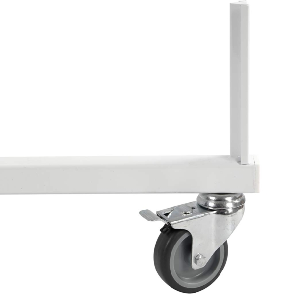 Rahmen-Endstück, H 280 mm, T 50 cm, B 815 mm, Weiß, 1 Stk – Bild 4