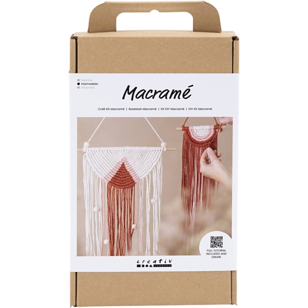 Kreativ Set Macramé, Wandschmuck, 1 Pck